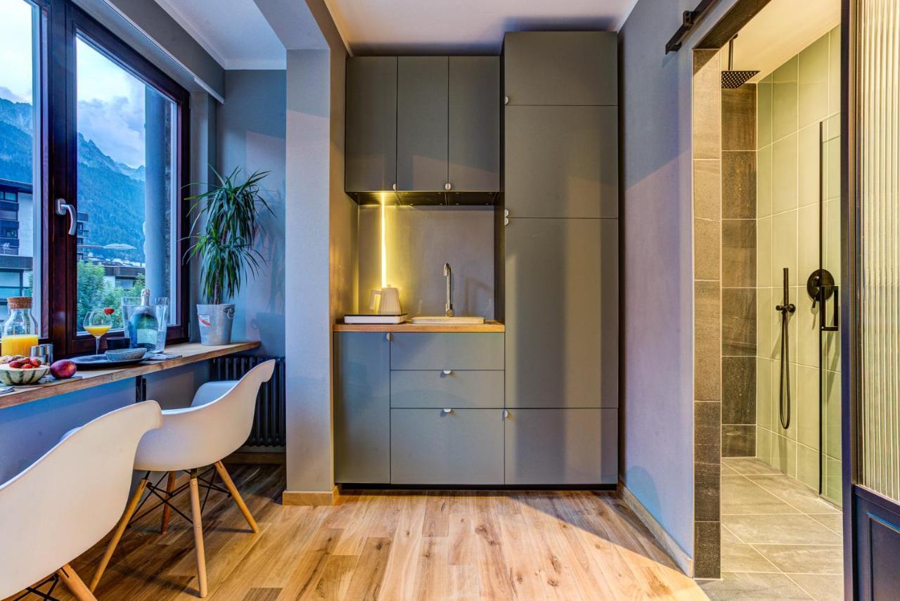 Chamonix City Center Luxury Studio Apartment Dış mekan fotoğraf