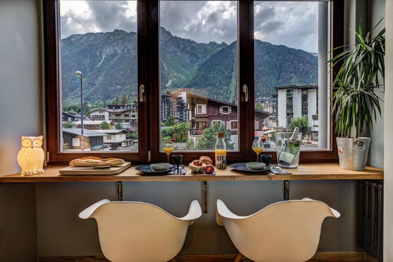 Chamonix City Center Luxury Studio Apartment Dış mekan fotoğraf
