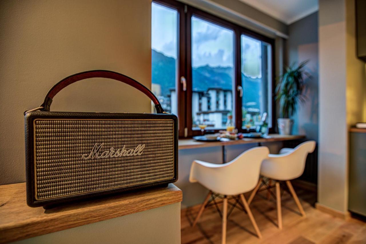 Chamonix City Center Luxury Studio Apartment Dış mekan fotoğraf